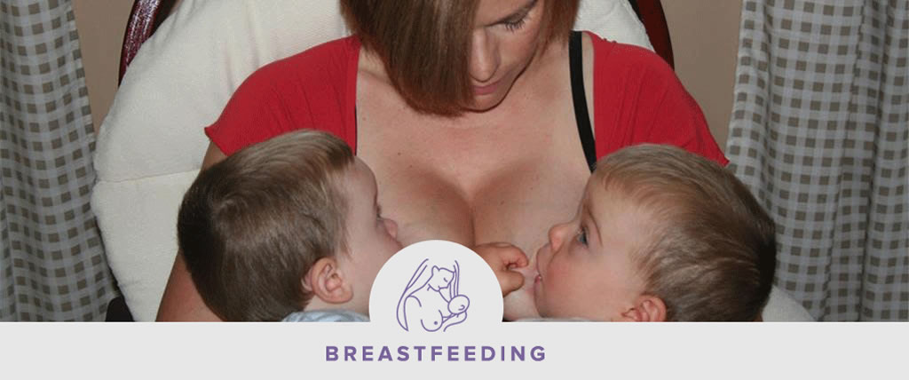 Breastfeeding twins and multiples